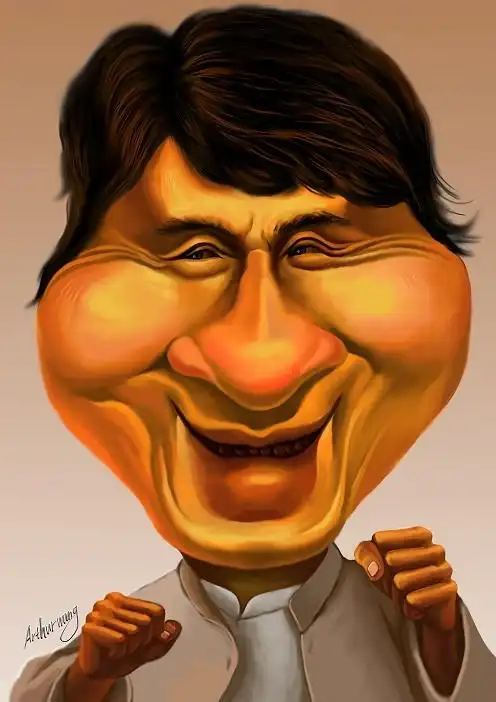 原创插画,成龙漫画像|动漫|肖像漫画|arthurwang888 - 原创作品