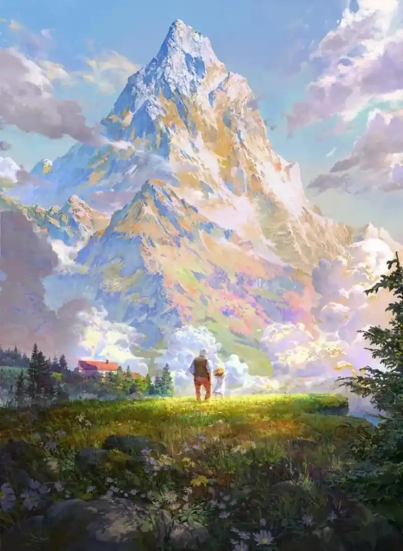 治愈系漫画.#治愈系风景 #壁纸 #动漫壁纸#静谧的生活分享 - 抖音