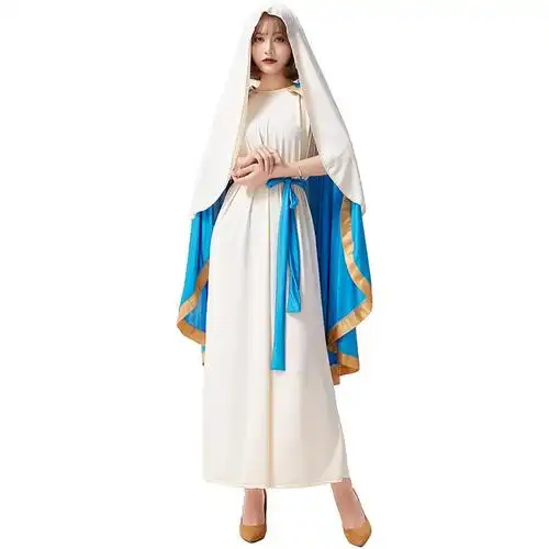 犹太衣服角色扮演cos圣母玛利亚舞台剧演出服装以色列民族服饰女