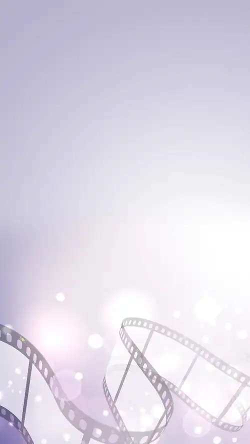 淡紫色影片剪辑h5背景