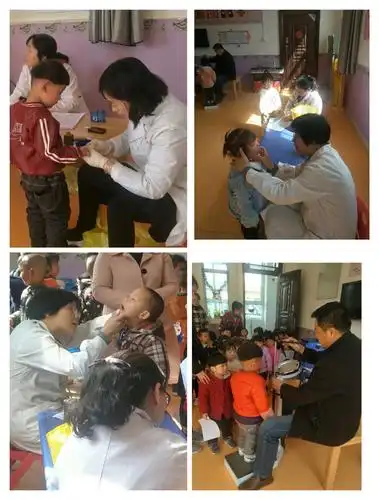 我体检 我健康 我快乐----六一幼儿园体检报道