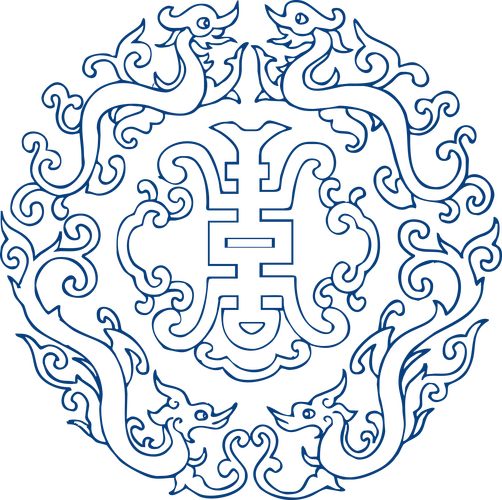 青花瓷图案传统图腾9