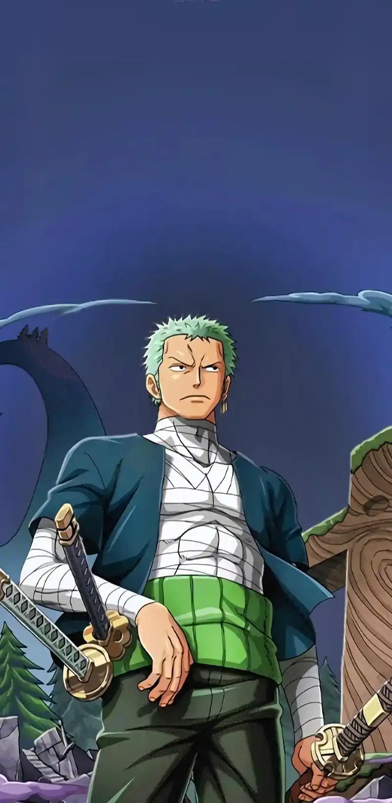 三刀·刘索隆#海贼王 #索隆 #高清壁纸 #海贼迷 #送你一 - 抖音