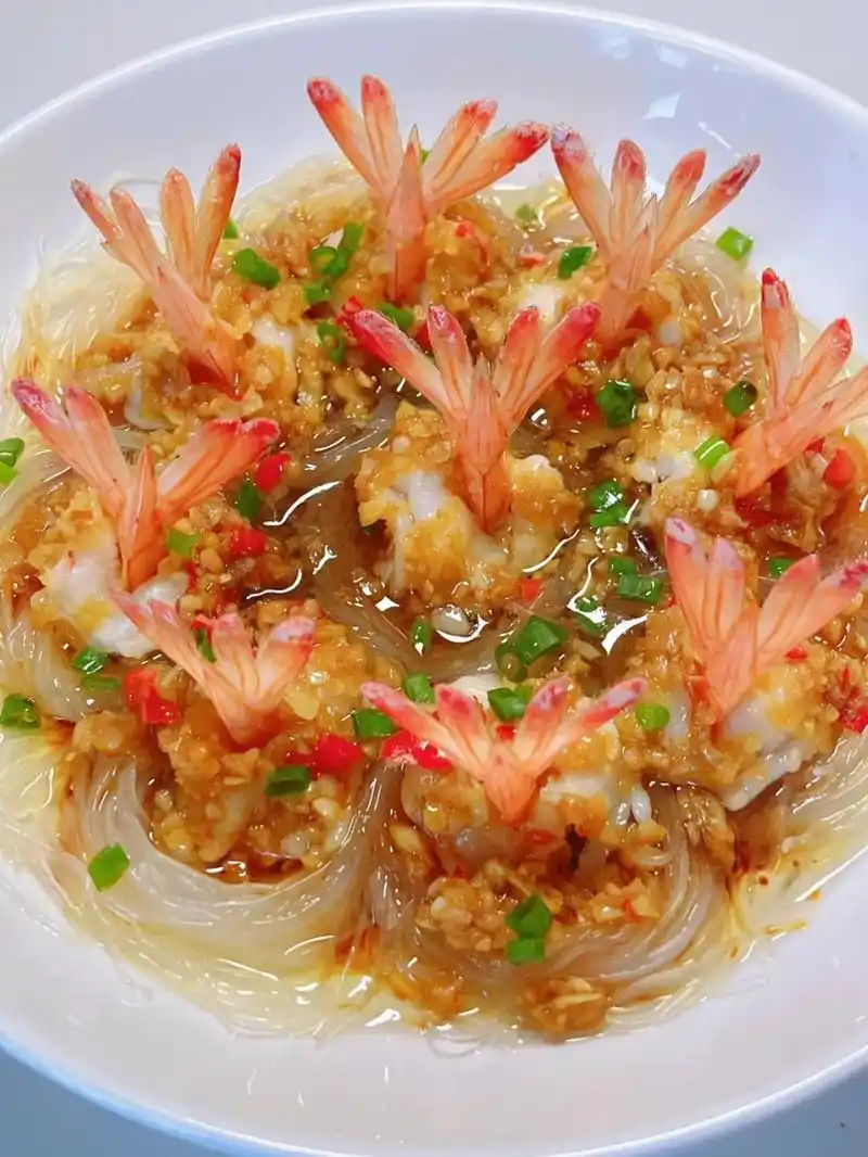 简单方便 #蒜蓉粉丝虾家常做法 @dou 小助手
