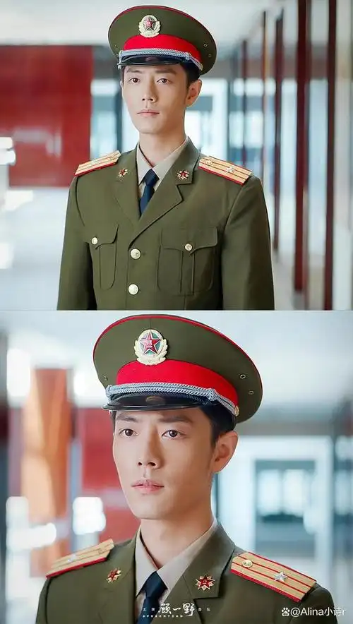 肖战王牌部队身着不同时期军装的顾一野