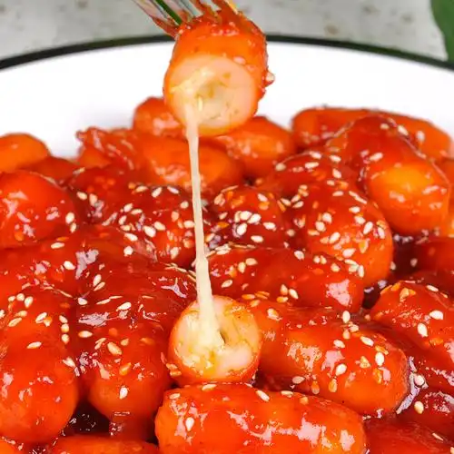 芝士年糕韩式炒年糕拉丝芝心夹心火锅食材250g