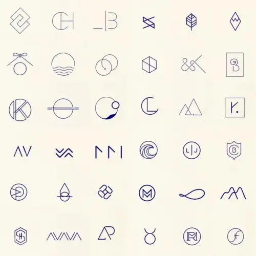 简约logo设计分享7878