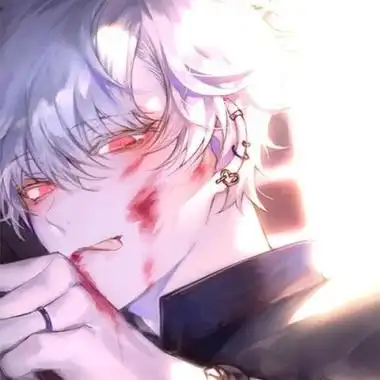 高清帅气的病娇丧系动漫男生头像图片