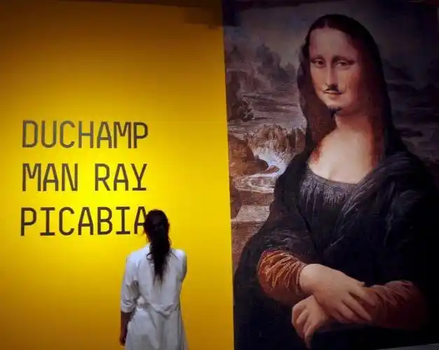 带胡须的蒙娜丽莎74万拍出