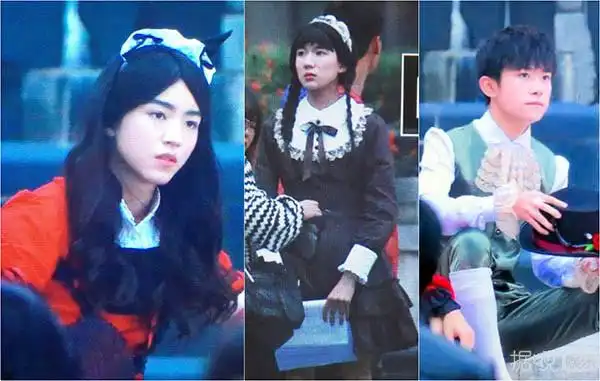 tfboys变tfgirls 三小只扮起女装秒杀一众女生