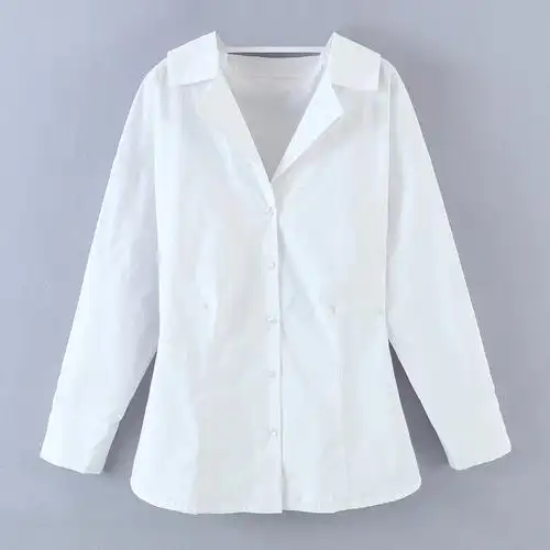 白衬衫 女 长袖 外贸图片-海量高清白衬衫 女 长袖 外贸图片大全