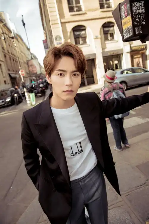 马天宇时尚街拍马天宇西装大片我眼中的马天宇