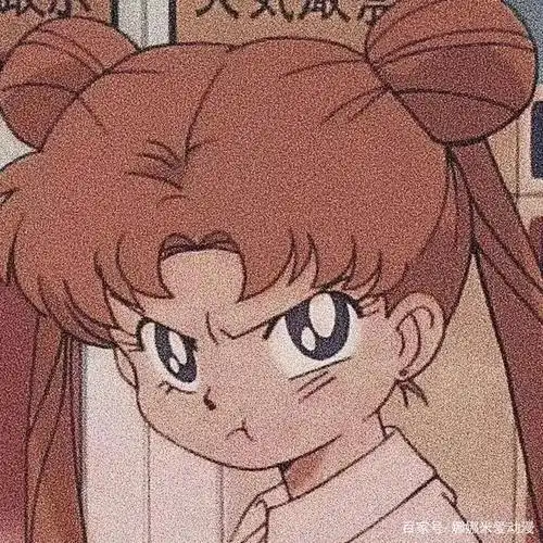 可爱又不失沙雕的动漫头像卡通女生微信头像