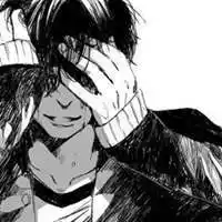 动漫男生自嘲苦笑哭头像_微信头像图片大全