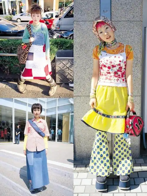 ins日本90年代街拍穿搭自由个性的黄金时代