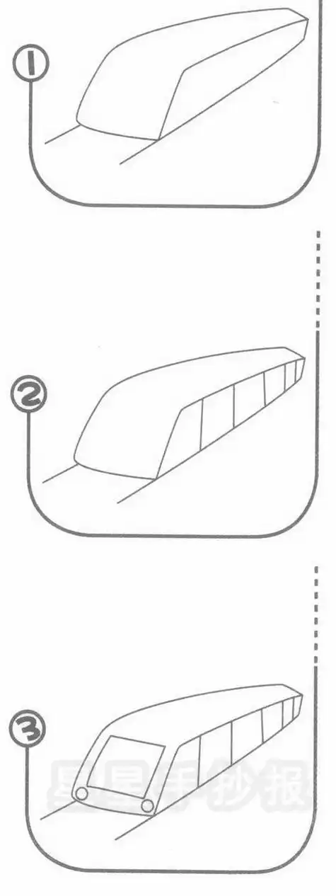 地铁简笔画图片画法地铁简笔画画法图解 什么是地铁简笔画 手绘 线稿