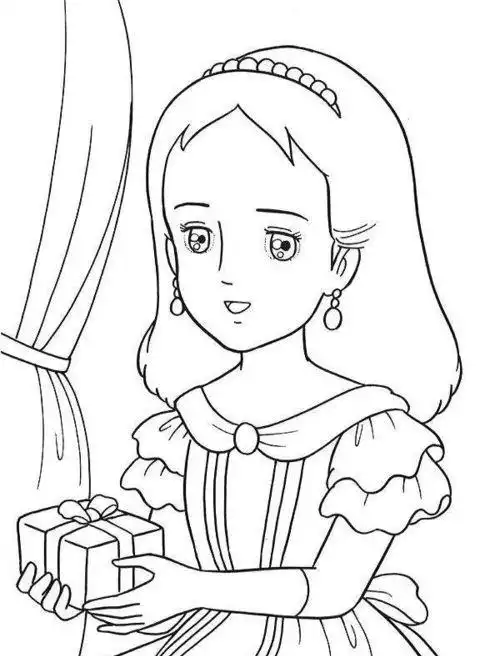 人物公主简笔画简单又漂亮