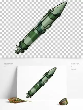 手绘 i>卡 /i> i>通 /i> i>东 /i> i>风 /i>导弹