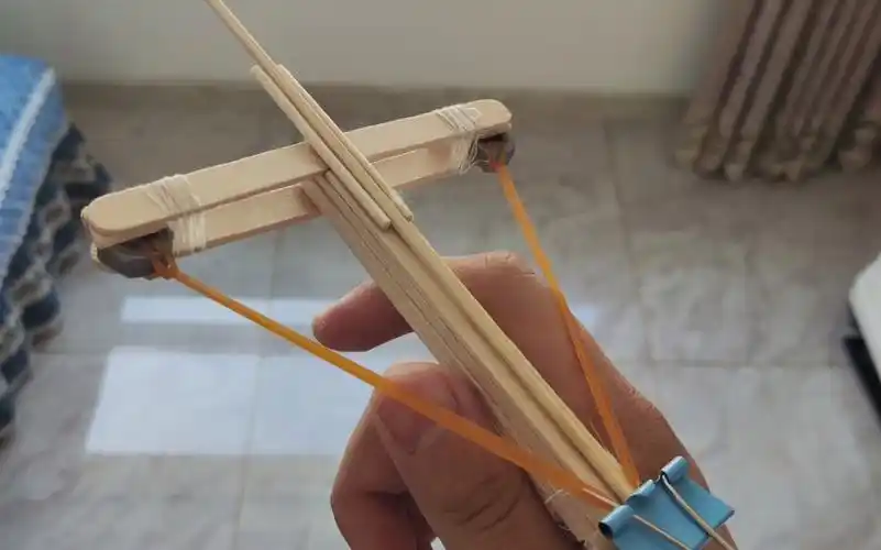 diy手工,自制玩具弩