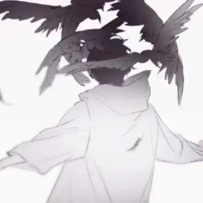 冷漠无情孤独黑白头像