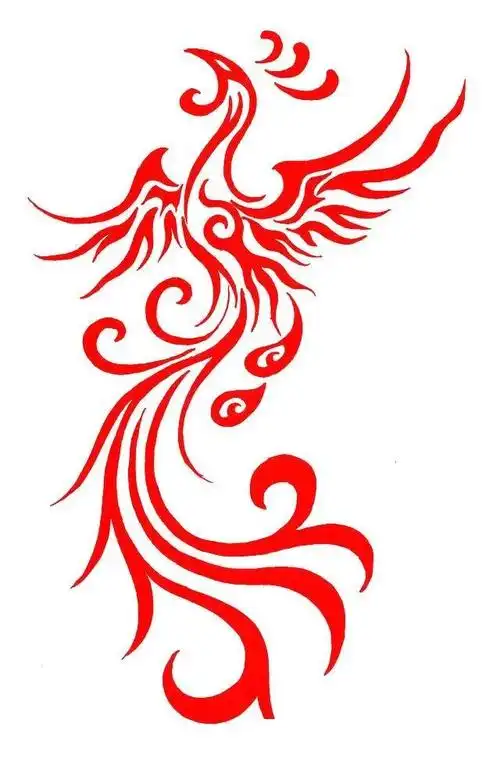 中国图腾吉祥纹饰龙虎凤图案