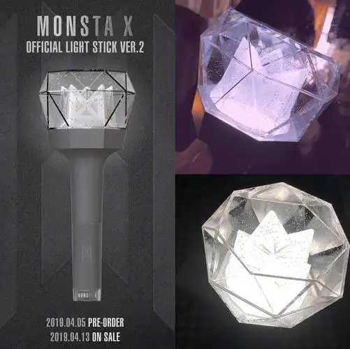 韩应援棒鉴赏含发光效果图更新了