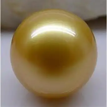 天然海水珍珠金珠裸珠无瑕散珠正圆吊坠戒指耳坠单颗一件代发厂家