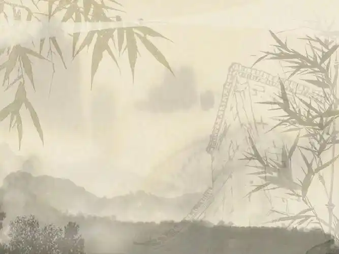 清新唯美ppt古风背景(35张)