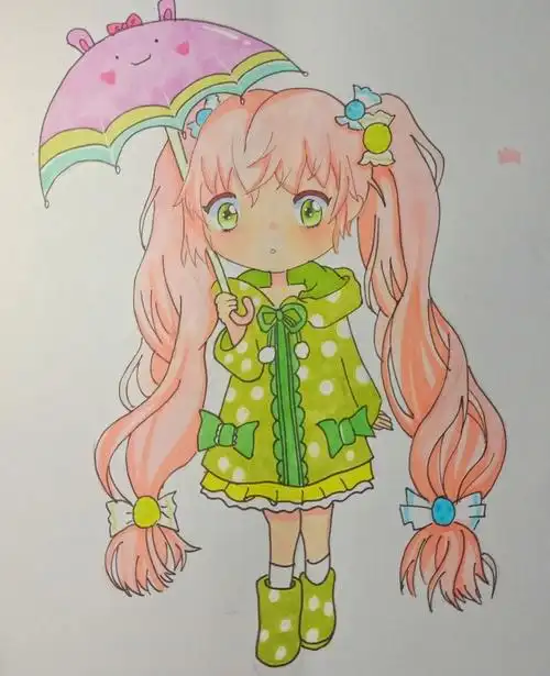 上课一些简单的动漫作品