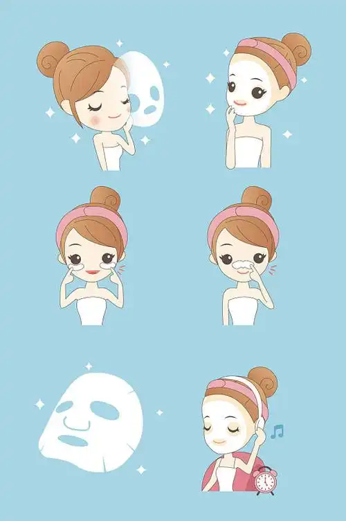 护肤女孩图片-护肤女孩素材下载-众图网