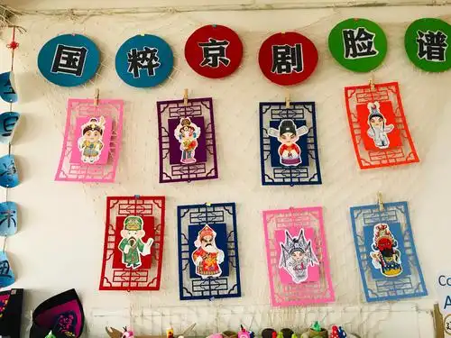 忆贝幼儿园中三班,中国风环创"筑梦起航,别具匠心"