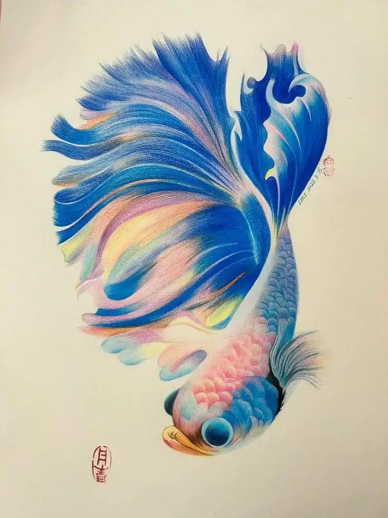 彩铅装饰画可约单