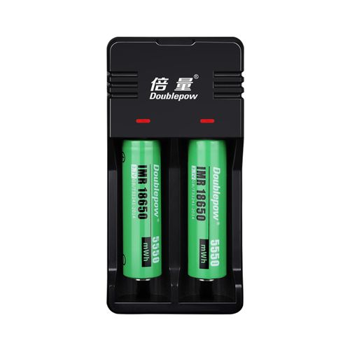 克里茨imr 18650锂电池3.7v大容量usb智能充电套装强光手电筒充电宝4.