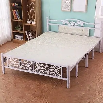 约折柱叠床双人床出租房加厚折叠床