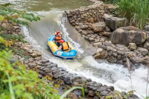 漂流能玩出什么花样江西圣井山全球首创4d漂流