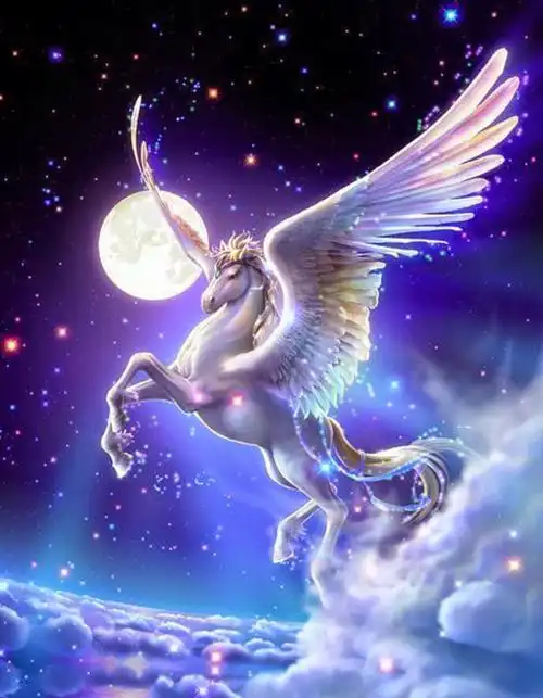 求一张独角兽大图,如下图,要分辨率高一些,最好可以达到1280以上