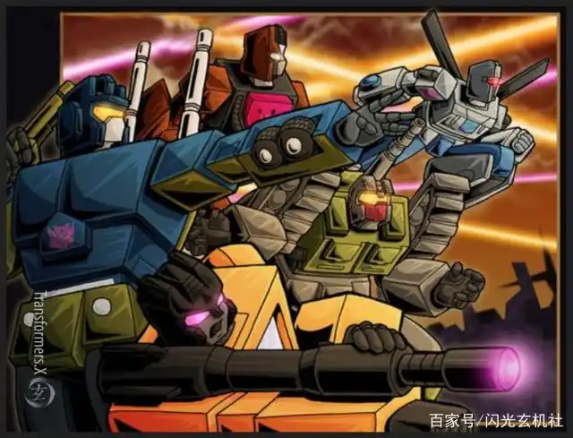 变形金刚动漫人物:狂派霸天虎战车队成员-诈骗