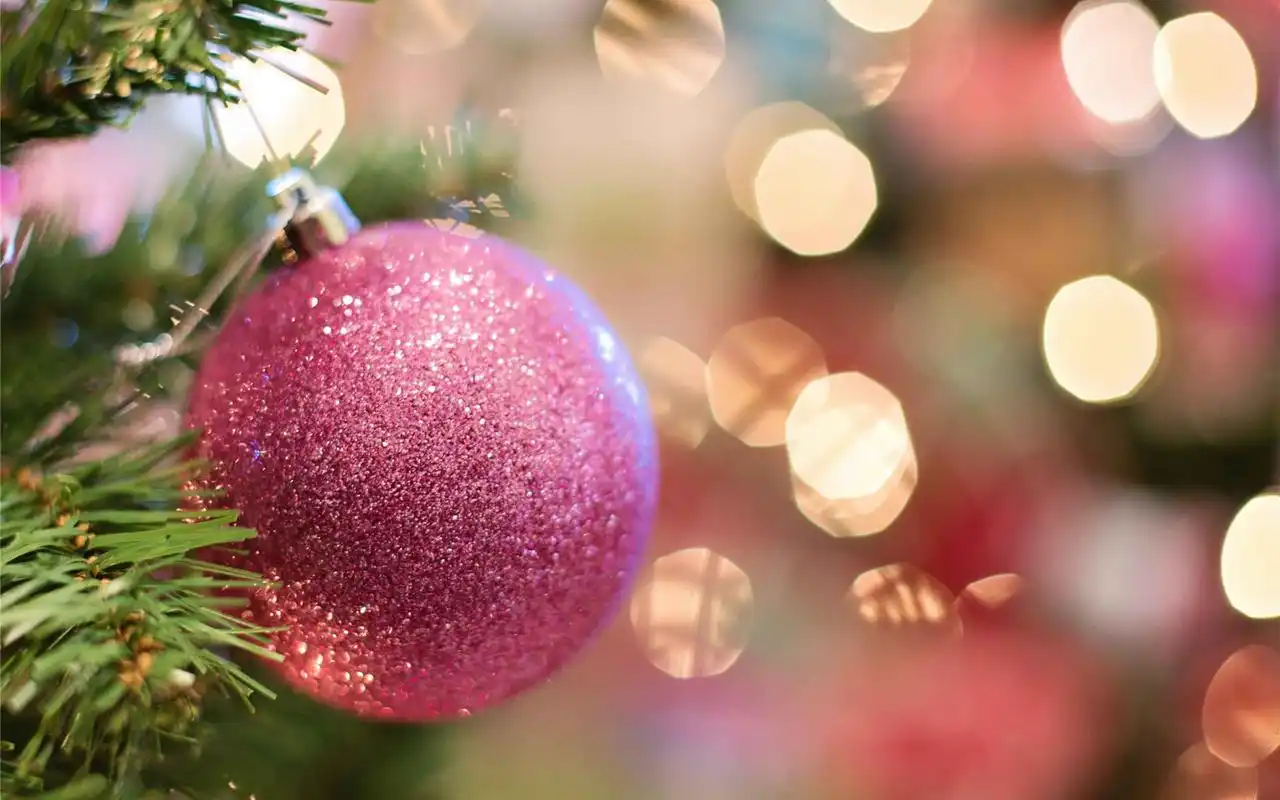 漂亮的圣诞礼物高清桌面壁纸