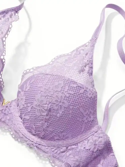 身着春夏最in浅紫色,开启一天美好心情～ #维多利亚的秘密