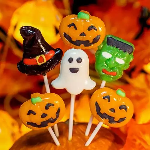 【万圣节】恐怖搞怪礼盒装棒棒糖糖果(热品库)