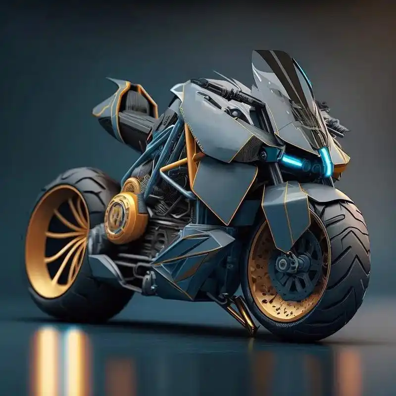 科幻未来炫酷机车.有没有你喜欢的款#科幻机车#炫酷机车#机车 - 抖音