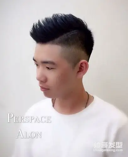极具个性的男生短发帅气男生发型图片2