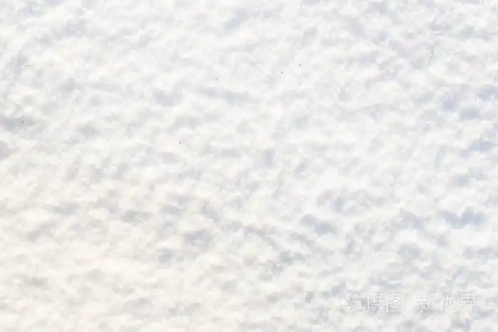 雪白的质感, 闪亮的雪花光滑的表面, 冬日的背景