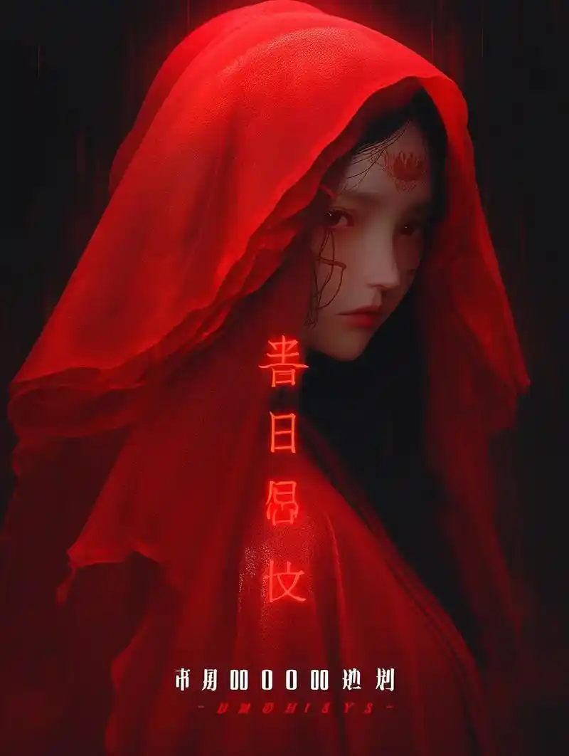 恐怖海报风格插画系列三鬼新娘.鬼新娘系列,三部完结撒花#古风 - 抖音