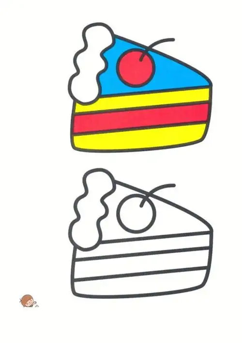 涂色  #幼儿园环创可打印素材  #小班