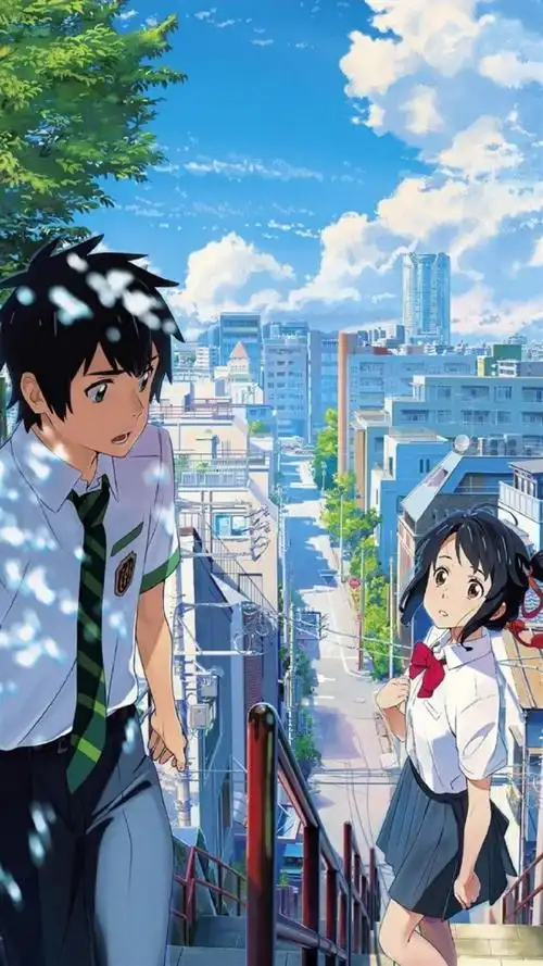 清新日漫风格背景