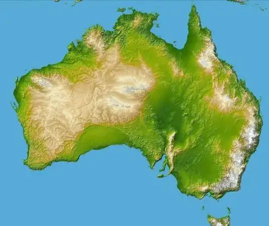 澳大利亚三大地形区
