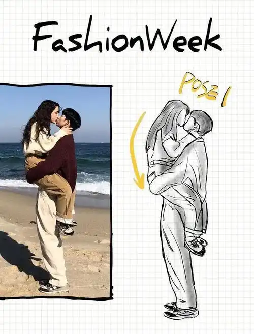 情侣写真:超有爱的情侣拍照姿势分享,甜到想尖叫