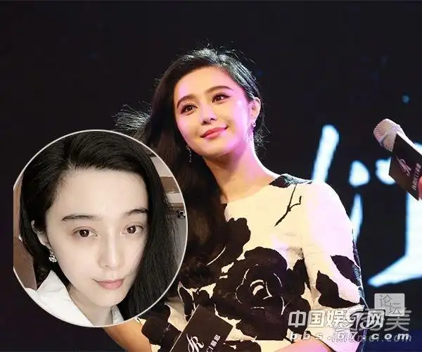 范冰冰大美人一个,也常常在微博晒素颜照,卸妆后的范冰冰,皮肤白皙到