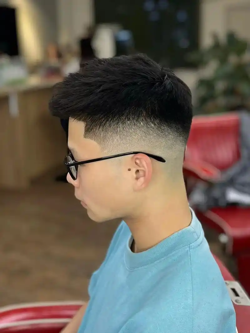 近期理发作品#barbershop #男士发型 #美式渐变  - 抖音